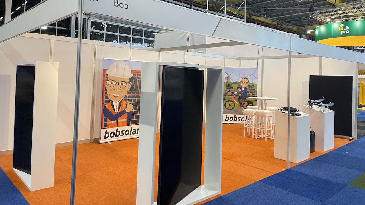 Bobsolar made its debut at Solar Solutions Expo Amsterdam.
